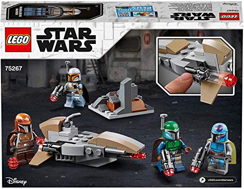 Legoo Lego Star Wars 75267 - Juego de batalla de mandaloriano + 75266 Sith Troopers Battle Pack (a partir de 6 años)