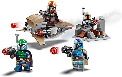 Legoo Lego Star Wars 75267 - Juego de batalla de mandaloriano + 75266 Sith Troopers Battle Pack (a partir de 6 años)