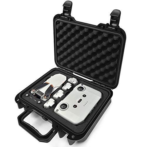 LEKUFEE Funda de Transporte Impermeable Portátil para los Nuevos dji Mini 2 Drone y Mavic Mini 2 Accesorios (No Incluye Drones y Accesorios)