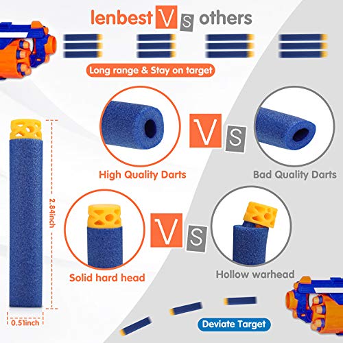 lenbest 2 Kit Chaqueta de Chaleco Táctico para Niños, Chaqueta Táctica Nerf N-Strike Elite Seriespara Niños con 80 Espuma Dardos, Juguete Táctico y Juguetes de Armas, Regalo para Cumpleaños/Navidad