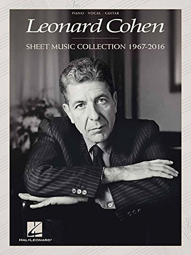 Leonard cohen - sheet music collection piano, voix, guitare