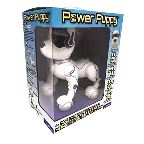 Lexibook- Power Puppy Perro Robot de Juguete, Multicolor (DOG01-00)