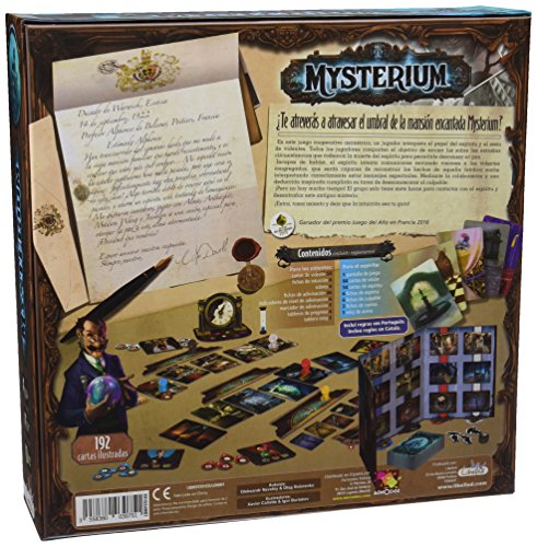 Libellud-Asmodee-Mysterium Español-Contacta con el más allá y desvela los secretos MYS01ES