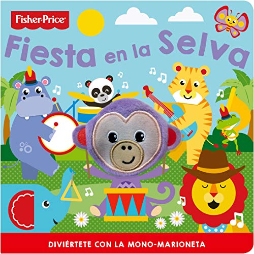 Libro marioneta fiesta en la selva (FISHER PRICE LIBRO MARIONETA)