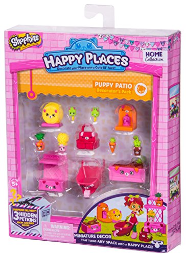 License 2 Play Inc Shopkins Happy Places S2 Decorator Pack: Puppy Patio