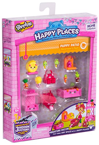 License 2 Play Inc Shopkins Happy Places S2 Decorator Pack: Puppy Patio