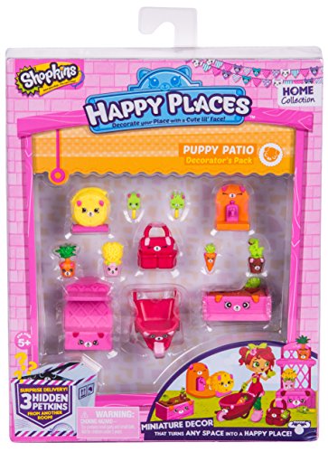 License 2 Play Inc Shopkins Happy Places S2 Decorator Pack: Puppy Patio