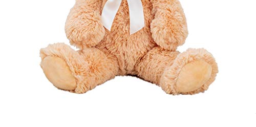 Lifestyle & More Osito de Peluche Oso de Peluche marrón con Lazo 56 cm de Altura Osito de Peluche Aterciopelado Suave - to Love