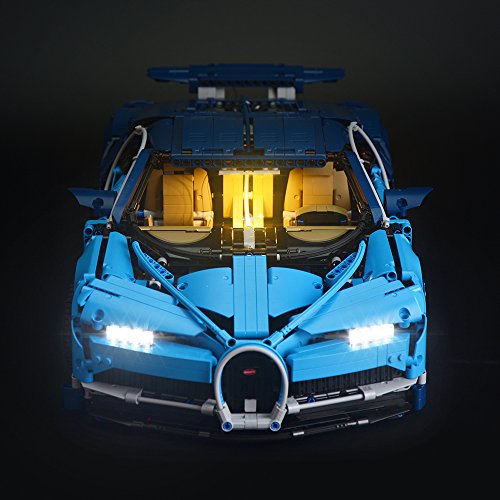 LIGHTAILING Conjunto de Luces (Bugatti Chiron) Modelo de Construcción de Bloques - Kit de luz LED Compatible con Lego 42083 (NO Incluido en el Modelo)