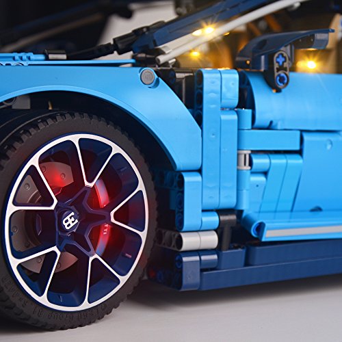 LIGHTAILING Conjunto de Luces (Bugatti Chiron) Modelo de Construcción de Bloques - Kit de luz LED Compatible con Lego 42083 (NO Incluido en el Modelo)