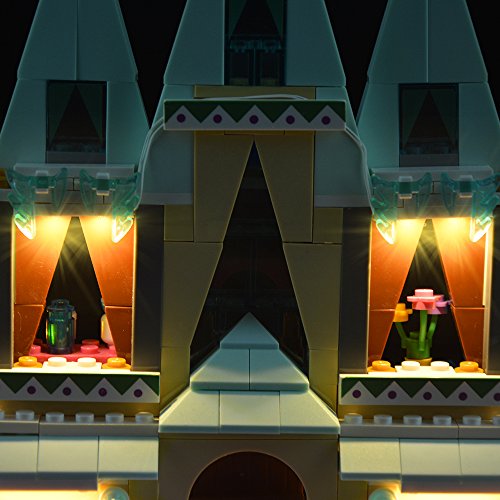 LIGHTAILING Conjunto de Luces (Celebración En El Castillo De Arendelle) Modelo de Construcción de Bloques - Kit de luz LED Compatible con Lego 41068 (NO Incluido en el Modelo)