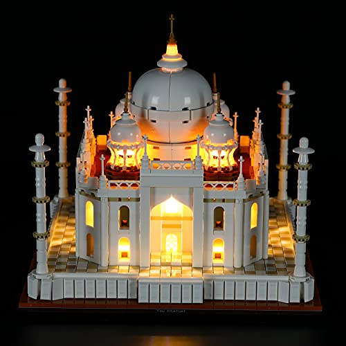 LIGHTAILING Conjunto de Luces Compatible con Lego 21056 Architecture Taj MahalModelo de Construcción de Bloques - NO Incluido en el Modelo