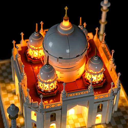 LIGHTAILING Conjunto de Luces Compatible con Lego 21056 Architecture Taj MahalModelo de Construcción de Bloques - NO Incluido en el Modelo