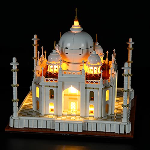 LIGHTAILING Conjunto de Luces Compatible con Lego 21056 Architecture Taj MahalModelo de Construcción de Bloques - NO Incluido en el Modelo