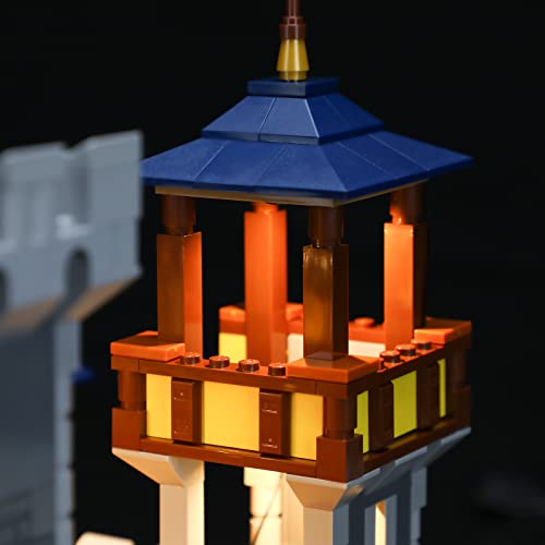 LIGHTAILING Conjunto de Luces Compatible con Lego 31120 Creator 3-in-1 Medieval Castle Modelo de Construcción de Bloques - NO Incluido en el Modelo