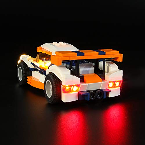 LIGHTAILING Conjunto de Luces (Creator Deportivo de Competición Sunset) Modelo de Construcción de Bloques - Kit de luz LED Compatible con Lego 31089 (NO Incluido en el Modelo)