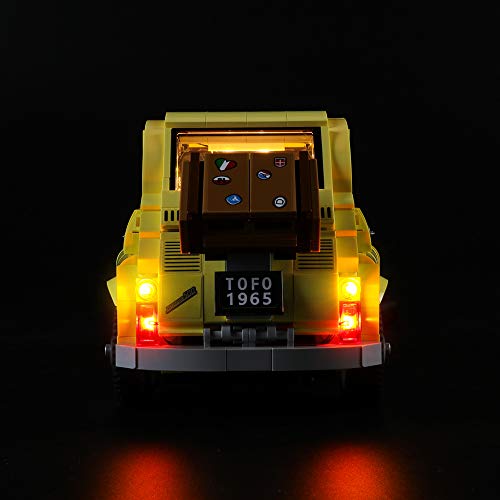 LIGHTAILING Conjunto de Luces (Creator Expert FIAT 500) Modelo de Construcción de Bloques - Kit de luz LED Compatible con Lego 10271 (NO Incluido en el Modelo)