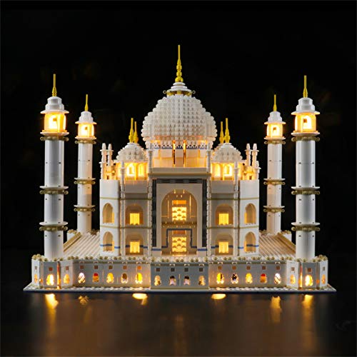 LIGHTAILING Conjunto de Luces (Creator Expert Taj Mahal) Modelo de Construcción de Bloques - Kit de luz LED Compatible con Lego 10256 (NO Incluido en el Modelo)