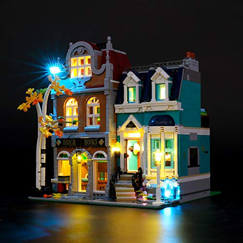 LIGHTAILING Conjunto de Luces (Creator Libreria) Modelo de Construcción de Bloques - Kit de luz LED Compatible con Lego 10270 (NO Incluido en el Modelo)