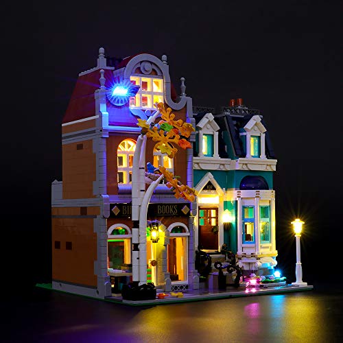 LIGHTAILING Conjunto de Luces (Creator Libreria) Modelo de Construcción de Bloques - Kit de luz LED Compatible con Lego 10270 (NO Incluido en el Modelo)