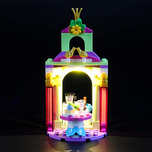 LIGHTAILING Conjunto de Luces (Disney Princess Celebración Real de Ariel, Aurora y Tiana) Modelo de Construcción de Bloques - Kit de luz LED Compatible con Lego 41162 (NO Incluido en el Modelo)