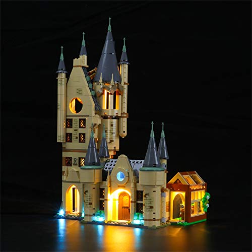 LIGHTAILING Conjunto de Luces (Harry Potter Torre de Astronomía de Hogwarts) Modelo de Construcción de Bloques - Kit de luz LED Compatible con Lego 75969 (NO Incluido en el Modelo)