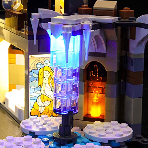 LIGHTAILING Conjunto de Luces (Harry Potter Torre del Reloj de Hogwarts) Modelo de Construcción de Bloques - Kit de luz LED Compatible con Lego 75948 (NO Incluido en el Modelo)