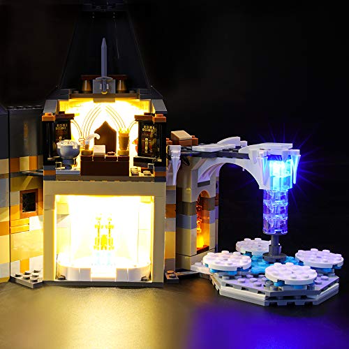 LIGHTAILING Conjunto de Luces (Harry Potter Torre del Reloj de Hogwarts) Modelo de Construcción de Bloques - Kit de luz LED Compatible con Lego 75948 (NO Incluido en el Modelo)