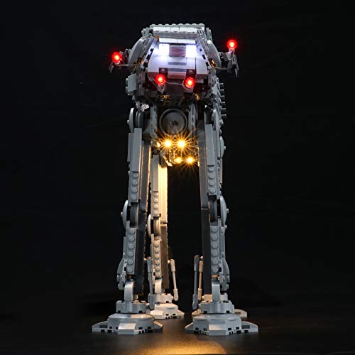 LIGHTAILING Conjunto de Luces (Star Wars AT-AT) Modelo de Construcción de Bloques - Kit de luz LED Compatible con Lego 75288(NO Incluido en el Modelo)