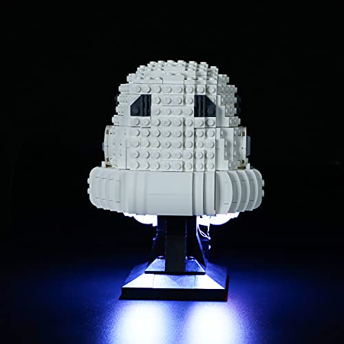 LIGHTAILING Conjunto de Luces (Star Wars Casco de Soldado de Asalto) Modelo de Construcción de Bloques - Kit de luz LED Compatible con Lego 75276 (NO Incluido en el Modelo)