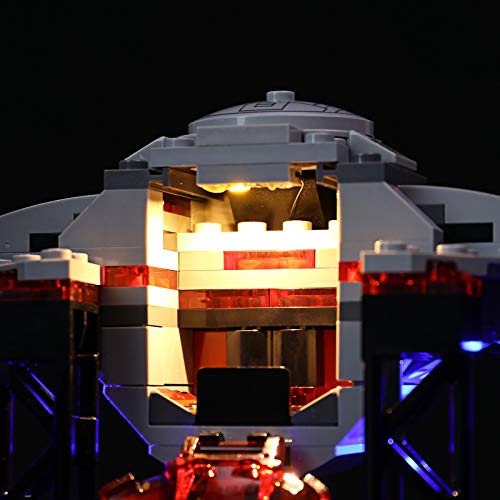 LIGHTAILING Conjunto de Luces (Star Wars Caza Tie Sith) Modelo de Construcción de Bloques - Kit de luz LED Compatible con Lego 75272(NO Incluido en el Modelo)