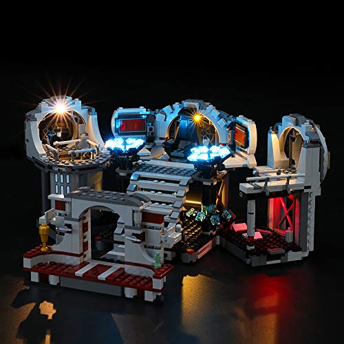 LIGHTAILING Conjunto de Luces (Star Wars Duelo Final en la Estrella de la Muerte) Modelo de Construcción de Bloques - Kit de luz LED Compatible con Lego 75291 (NO Incluido en el Modelo)