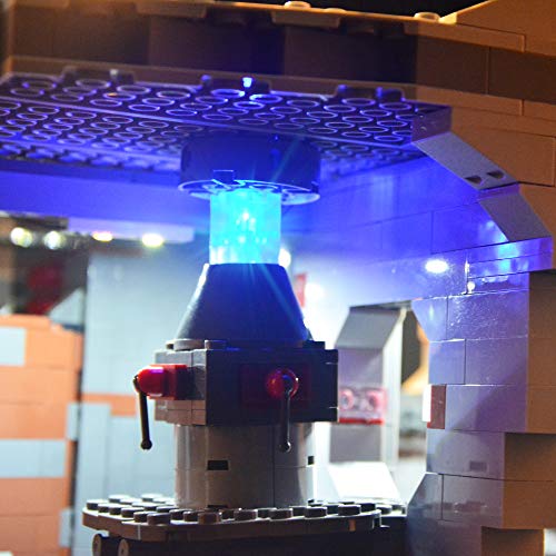 LIGHTAILING Conjunto de Luces (Star Wars Estrella De La Muerte) Modelo de Construcción de Bloques - Kit de luz LED Compatible con Lego 10188 (NO Incluido en el Modelo)