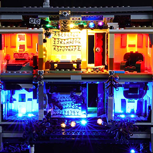 LIGHTAILING Conjunto de Luces (Stranger Things Mundo del Revés) Modelo de Construcción de Bloques - Kit de luz LED Compatible con Lego 75810 (NO Incluido en el Modelo)