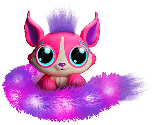 Lil’ Gleemerz Adorbrite, juguete interactivo rosa con luces y sonidos para niños +5 años (Mattel GLL06)