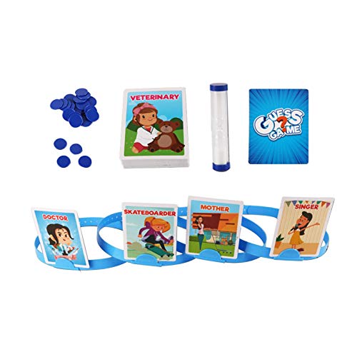 Liteness Juegos Bizak Headbanz Adivina Que Pienso, Juego De Adivinación Familiar De Preguntas Rápidas para Niños Y Adultos, Spin Master Games Juego De Adivinación De Imágenes para Niños Y Familias