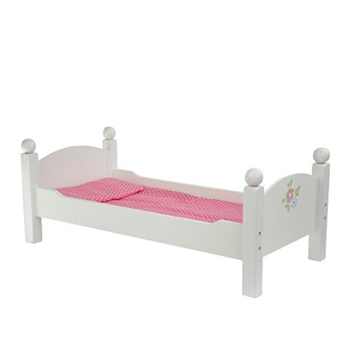 Litera de muñeca con Accesorios Juguete de Madera Olivias World TD-0095A