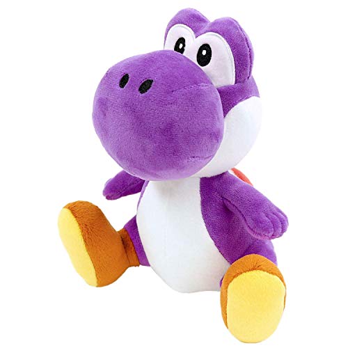 Little Buddy Super Mario Bros Yoshi Peluche, 6 ", Color Morado