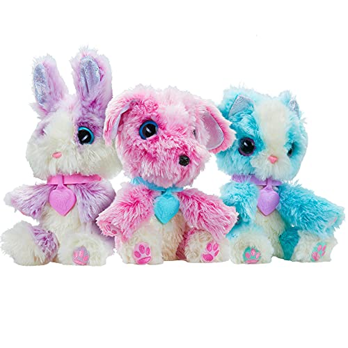 Little Live Pets 30145 Scruff-a-Luvs Mystery Animal| Revelar, Lavar, Novio, Rescate Animal de Peluche