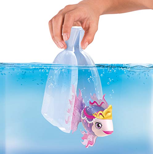 Little Live Pets Lil' Dippers – Seaqueen – Lil' Dippers de Little Live Pets con Efecto «Wow» al desempaquetar en Agua y Alimentar interactivamente.