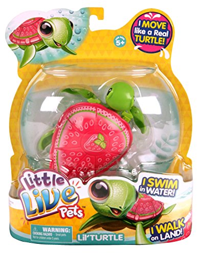 Little Live Pets Tortuga - Rosa