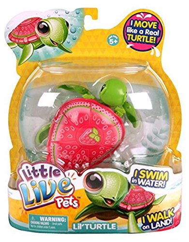 Little Live Pets Tortuga - Rosa