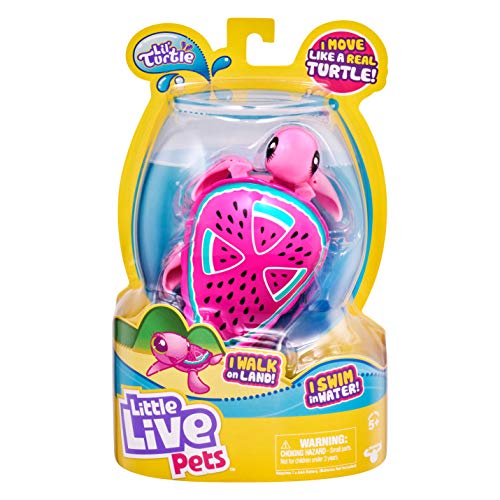 Little Live Pets Tortuga - Rosa