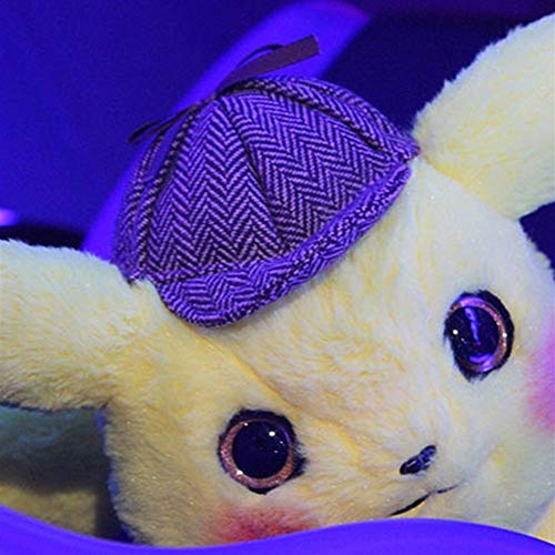 LIUMSJ El Detective 28cm Pikachu de Peluche de Juguete de Peluche de Juguete Pikachu Japón película de Anime Juguetes for los Regalos de los niños de la muñeca por Niño Bebé cumpleaños Animado