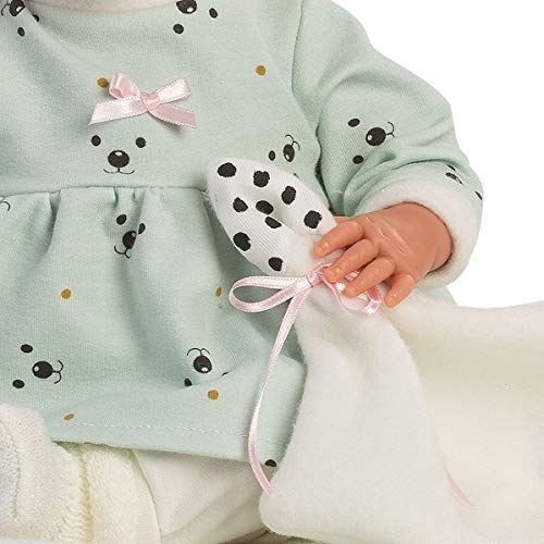 Llorens 74054 Mimi - Muñeca de bebé Llorando (42 cm), Color Beige