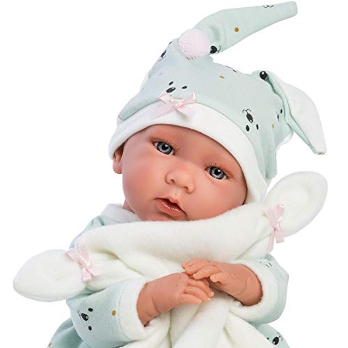 Llorens 74054 Mimi - Muñeca de bebé Llorando (42 cm), Color Beige