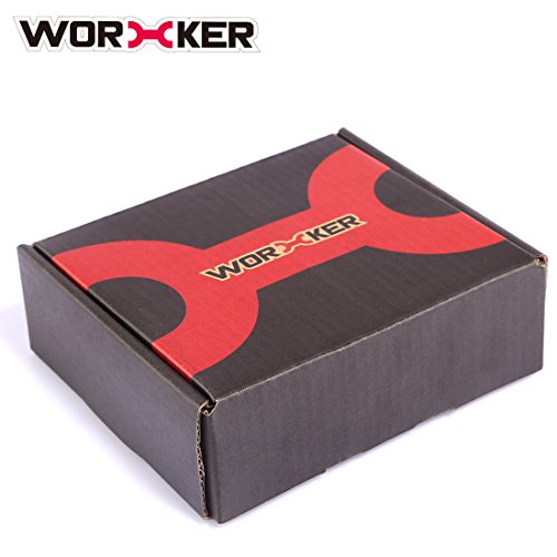 LoKauf WORKER Jaula oblicua para volante de inercia para Nerf HyperFire y Nerf Modulus Regulator - Rosig