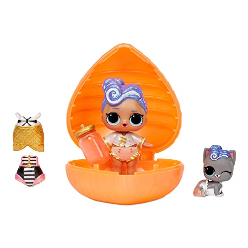 LOL Surprise Color Change Bubbly Surprise- con Muñecas y Mascotas Exclusivas, Sorpresas, Efectos de Cambio de Color en Agua Helada y Accesorios. Naranja. Edad: para niños a Partir de 3 años