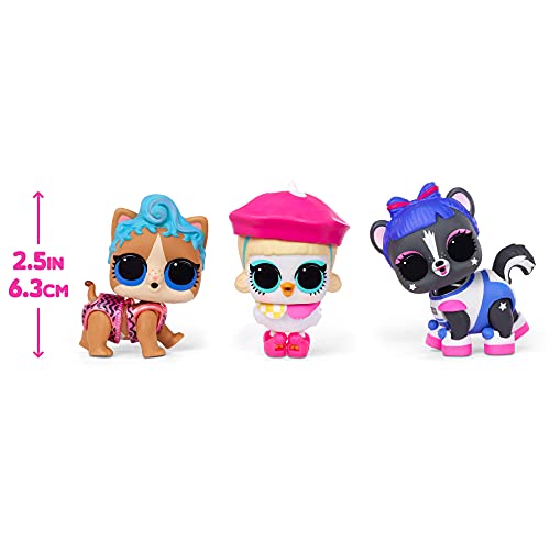 LOL Surprise Colour Change Surprise Pets. Mascotas con 6 sorpresas, Divertidos Efectos de Cambio de Color en Agua Helada y Accesorios. Animales de Colección para Niños a Partir de 3 años