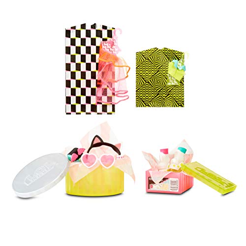 LOL Surprise JK Mini Muñeca de Moda - 15 Sorpresas, Ropa y Accesorios - Coleccionable - Neon QT.